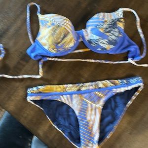 Cute Maaji bikini with reversible bottoms.